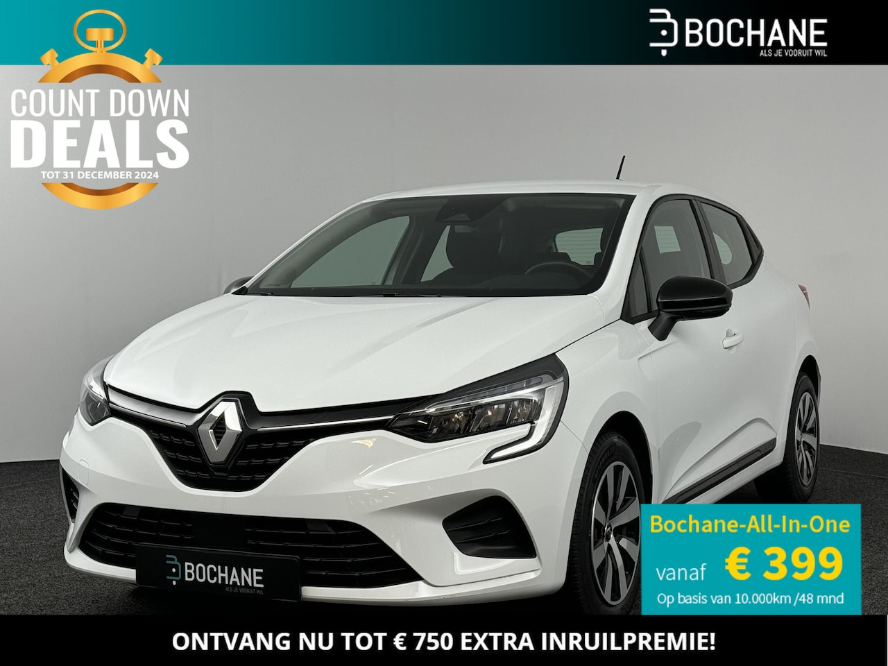 Renault Clio - 1.0 TCe 90 Equilibre | Navi | Airco | Cruise | Parkeersensoren | Apple Carplay/Android Aut - AutoWereld.nl