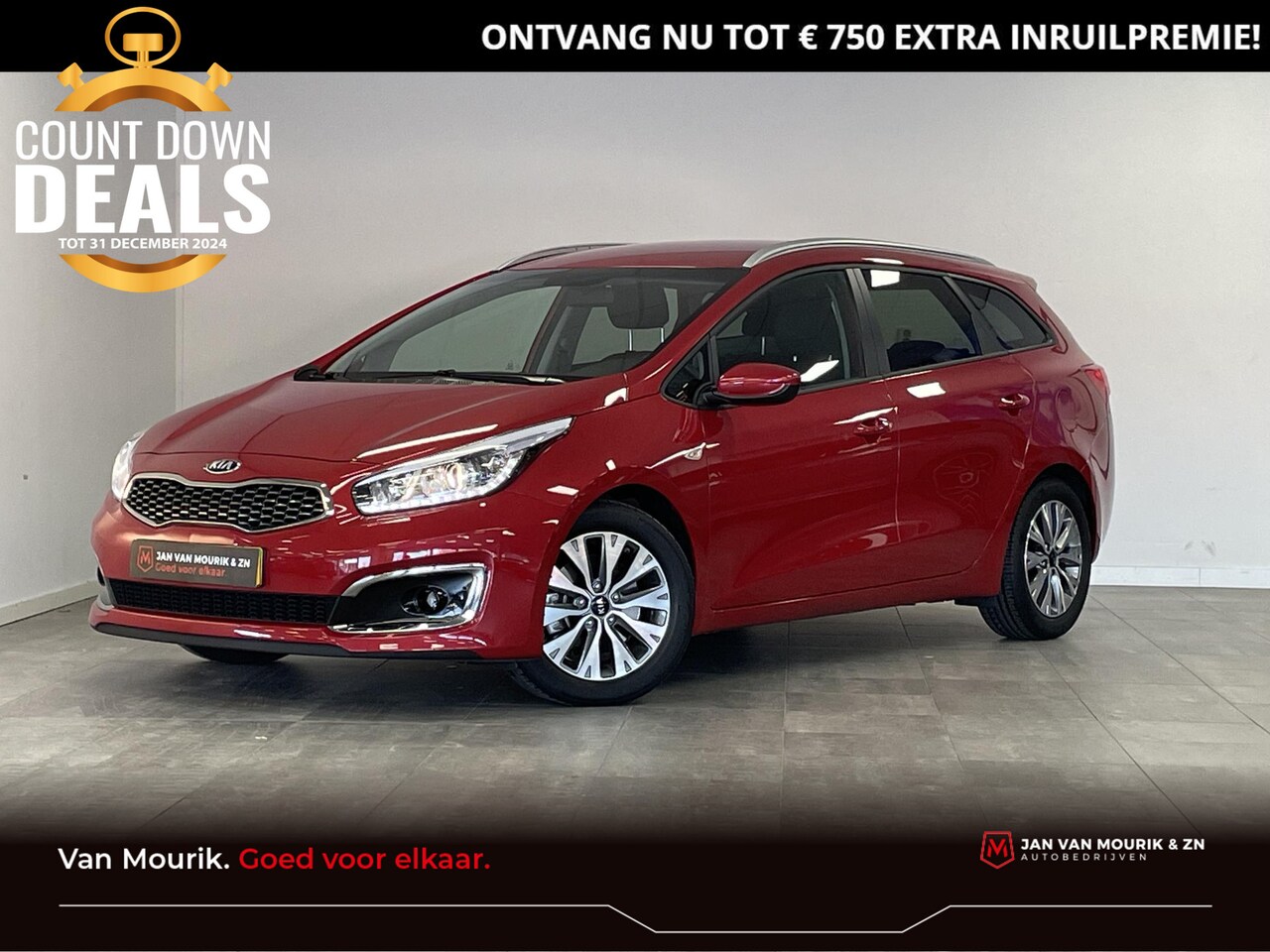 Kia Cee'd Sportswagon - 1.0 T-GDi Design Edition | Navigatie | Camera | Climate Control - AutoWereld.nl