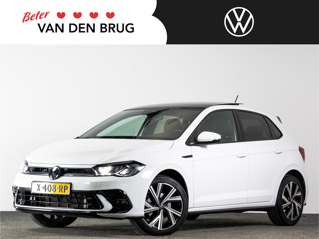 Volkswagen Polo - R-Line 1.0 TSI 110 PK DSG | LED | Stoelverwarming | Navigatie Via Smartphone | Achteruitri - AutoWereld.nl