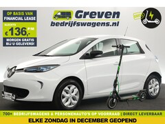 Renault Zoe - Cargo 40Kwh Huur-Accu | Gratis E-Step | Grijs Kenteken | Elektrisch Automaat | 2 Persoons