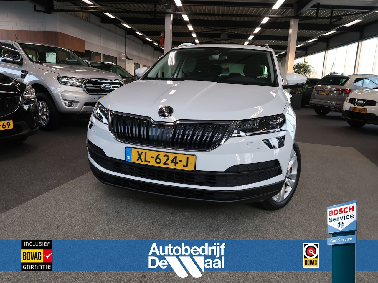 Skoda Karoq - 1.5 TSI 150pk DSG Style Business CAMERA/KEYLESS/DODEHOEK/ADAPT.CRUISE/TREKH.WEGKLAPBAAR - AutoWereld.nl