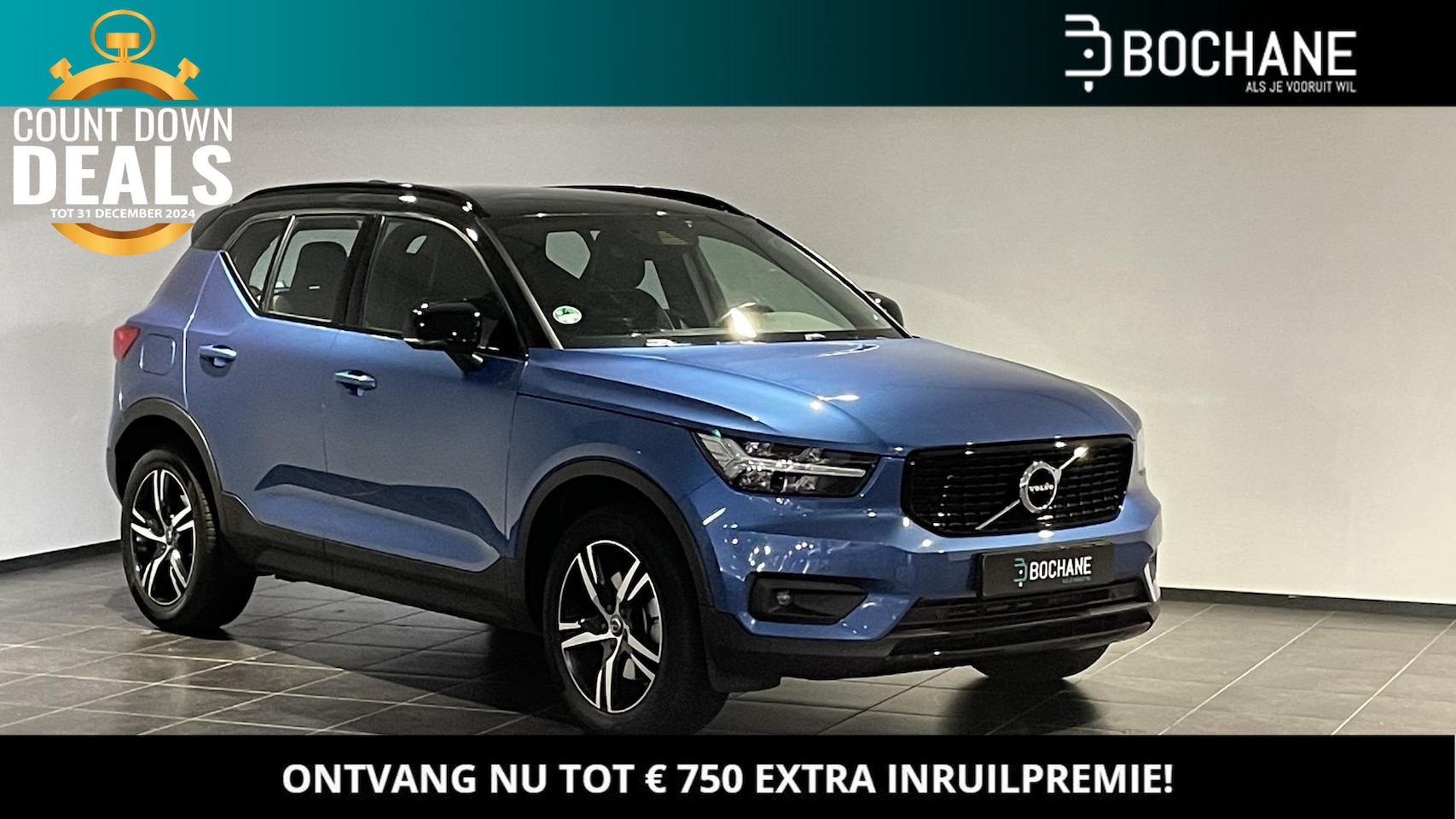 Volvo XC40 - 2.0 T4 R-Design | Adaptive Cruise Control | Carplay | Trekhaak - AutoWereld.nl