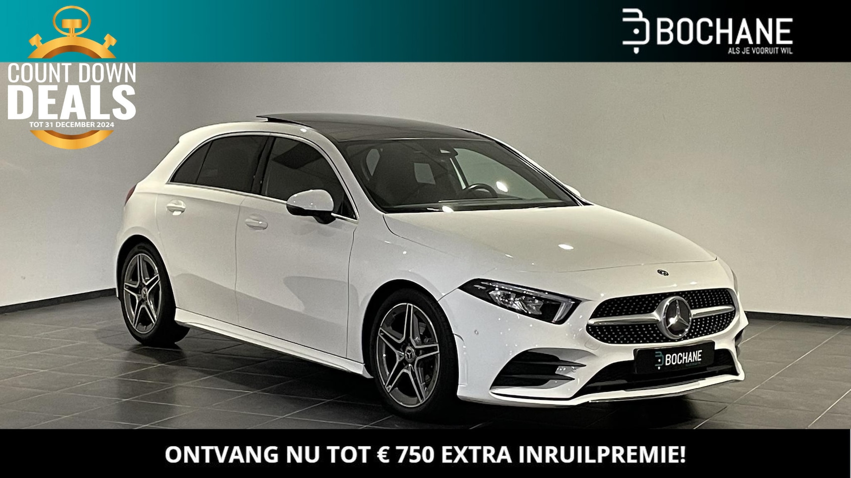 Mercedes-Benz A-klasse - 180 Business Solution AMG | Panoramadak | DAB - AutoWereld.nl