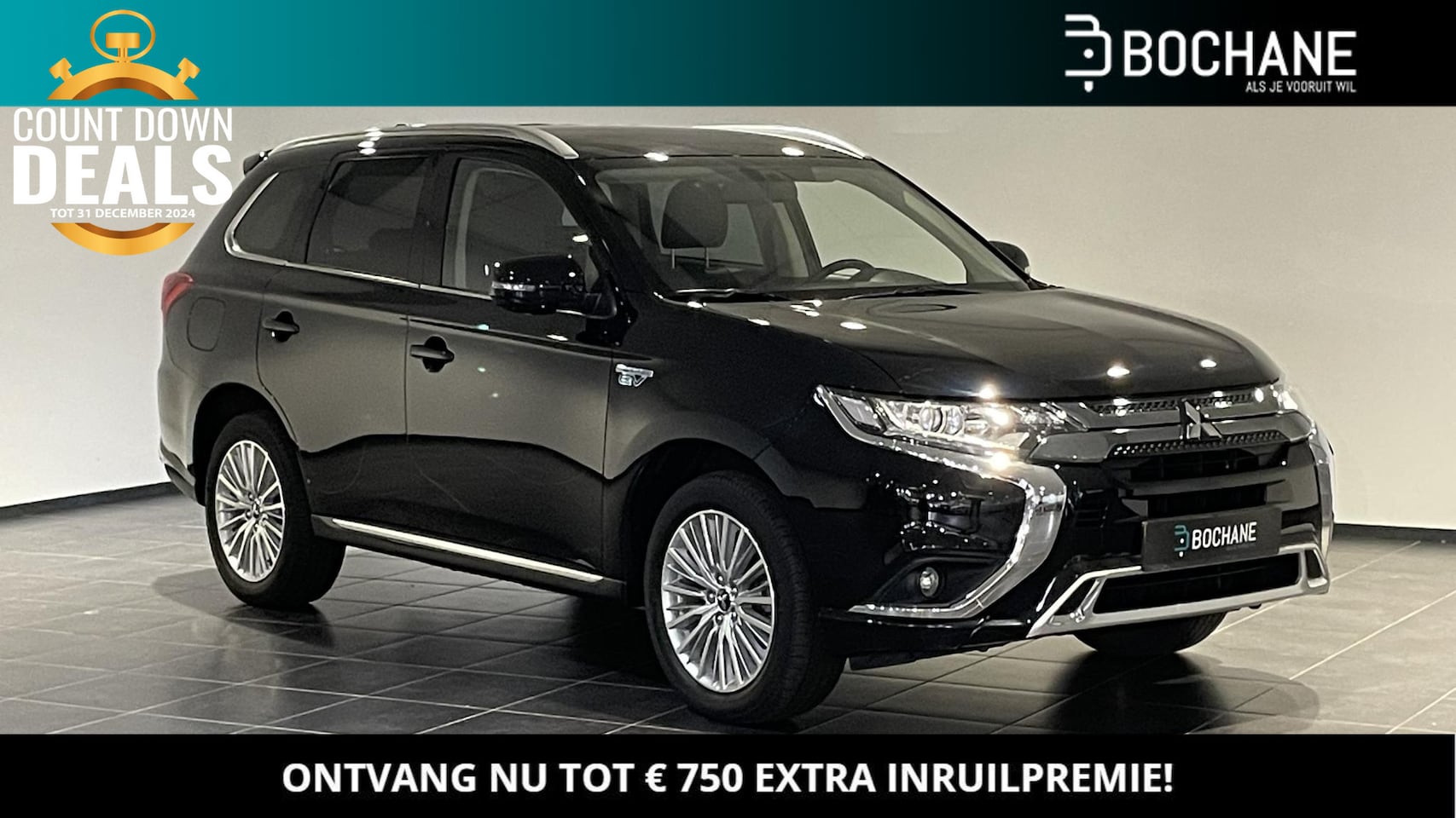 Mitsubishi Outlander - 2.4 PHEV Intense | Navigatie | Camera | - AutoWereld.nl