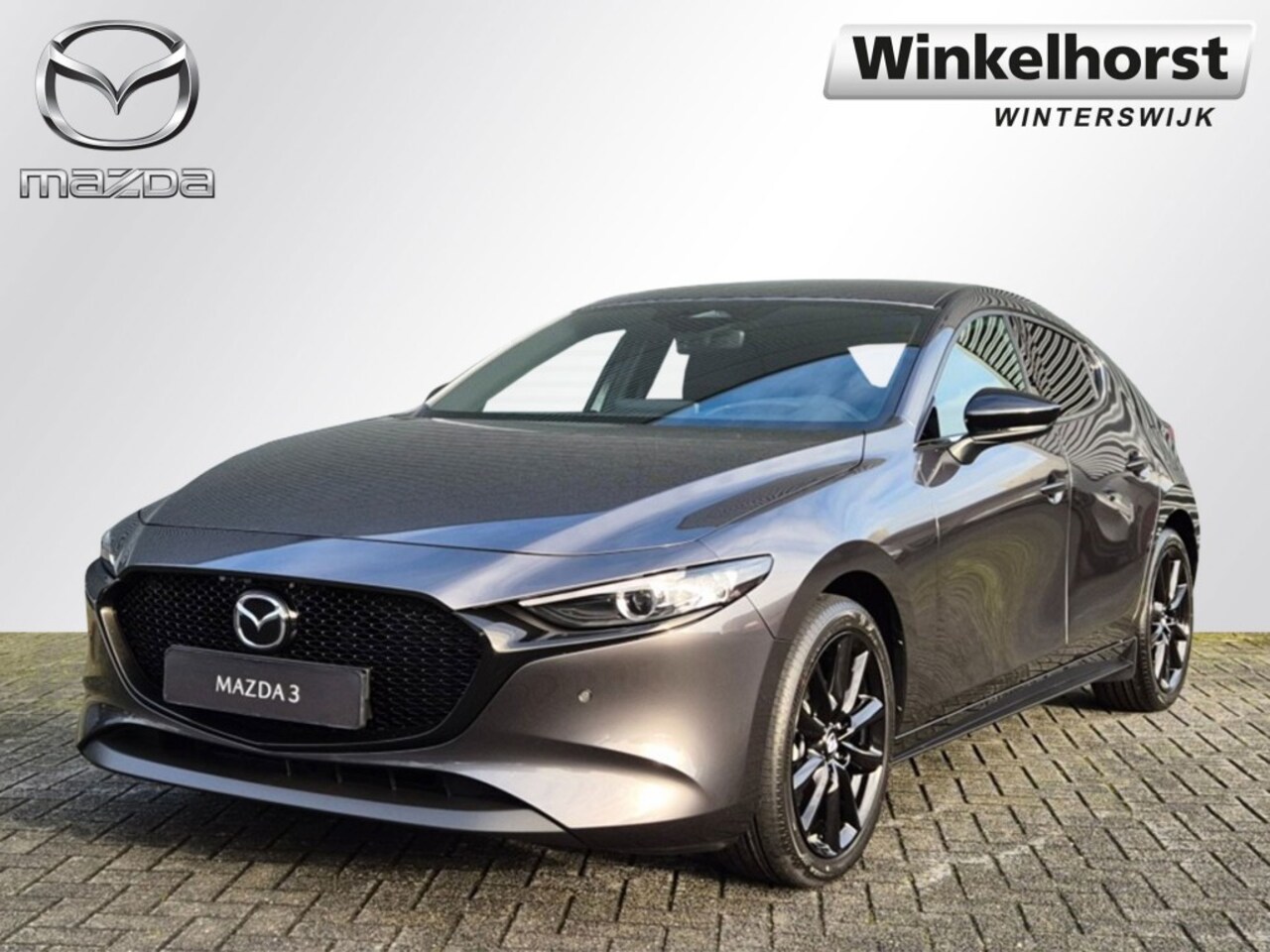 Mazda 3 - E- SKYACTIV-G 140 6MT HOMURA M-HYBRID / MET €3000 VOORDEEL - AutoWereld.nl