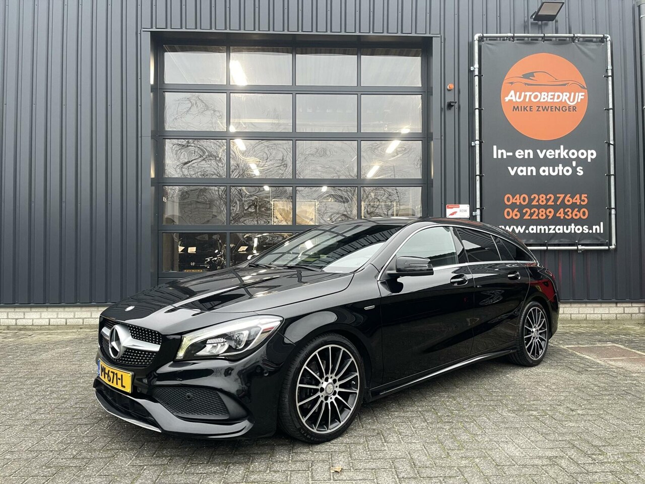 Mercedes-Benz CLA-klasse Shooting Brake - 180 AMG WhiteArt CARPLAY|CAMERA|LED|KEYLESS|NAVIGATIE|ORIGINEEL NL|DEALER ONDERHOUDEN - AutoWereld.nl