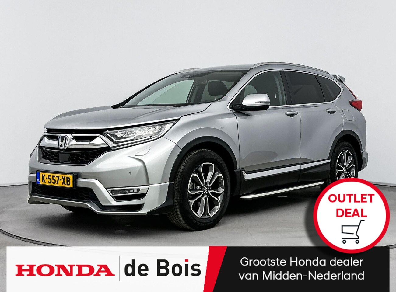 Honda CR-V - 2.0 Hybrid Lifestyle | EINDEJAARSDEAL! | Facelift | Aero Pack | Leder | Navigatie | 18 inc - AutoWereld.nl