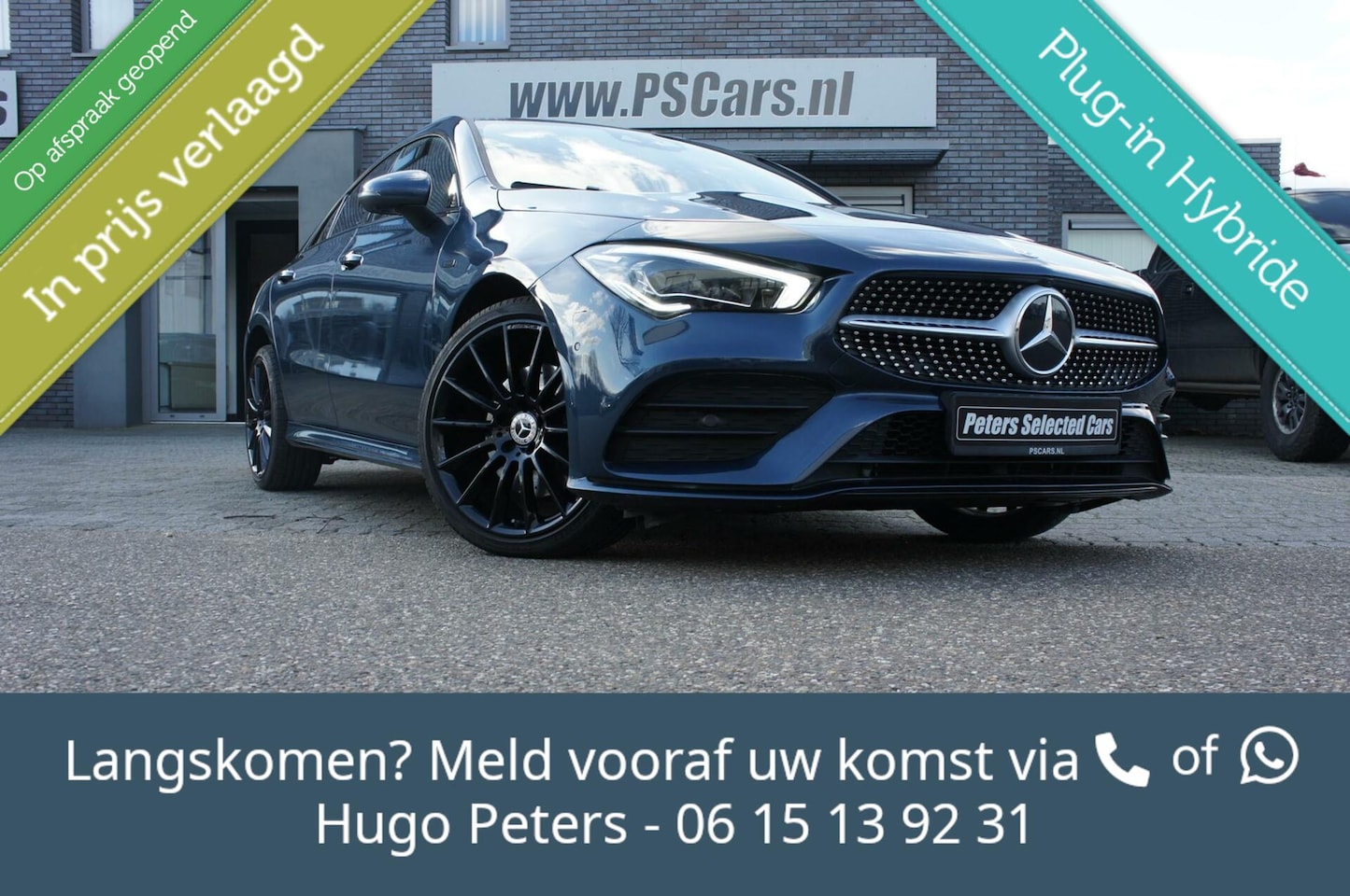 Mercedes-Benz CLA-Klasse - 250 e AMG Night 360cam|MBUX|Pano| - AutoWereld.nl