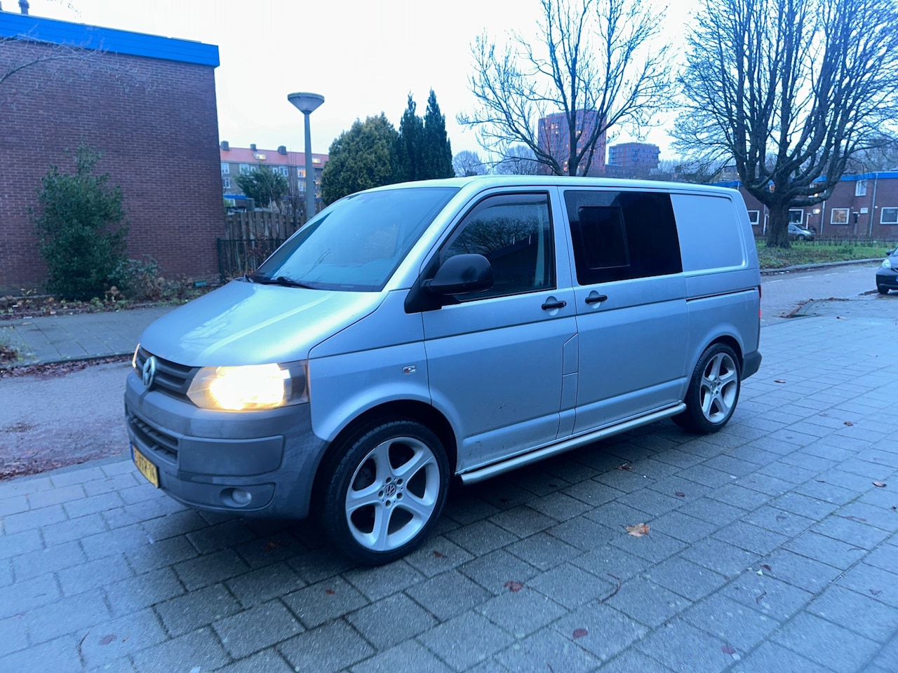 Volkswagen Transporter - 2.0 TDI 75kw Comfortline MARGE NW APK Airco Cruise Trekhaak - AutoWereld.nl