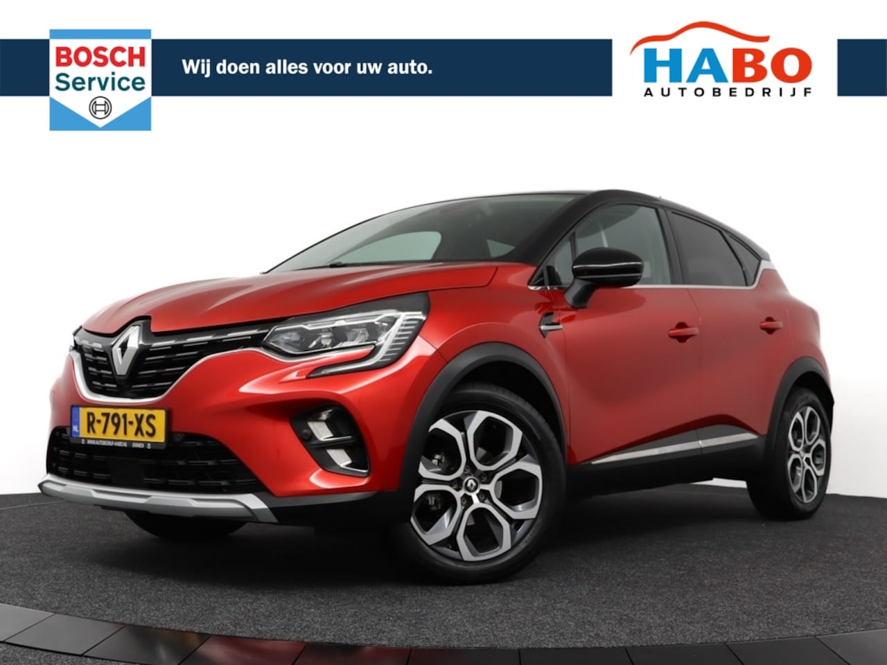 Renault Captur - 1.3 TCE MILD HYBRID 140 RIVE GAUCHE ECC/CRUISE/NAV/CAMERA/KEYLESS.ENTRY/STOEL.VERWARM. - AutoWereld.nl