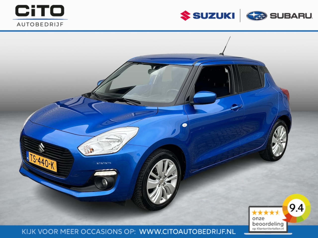 Suzuki Swift - 1.2 Select Airconditioning| Trekhaak| Navigatie| 1e eigenaar auto - AutoWereld.nl