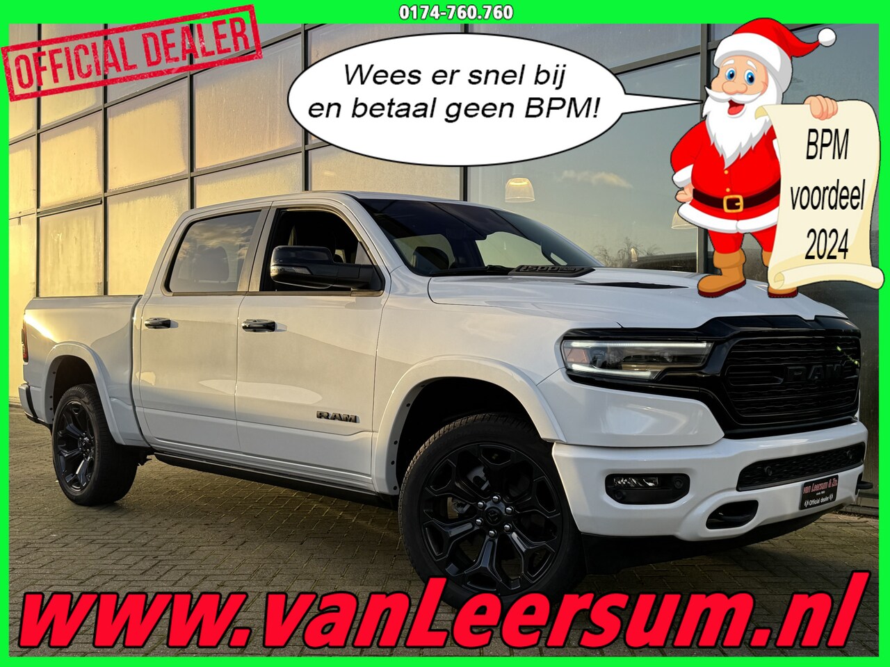 Dodge Ram Pick Up - Limited BLACK PACKAGE | Full options! | - AutoWereld.nl