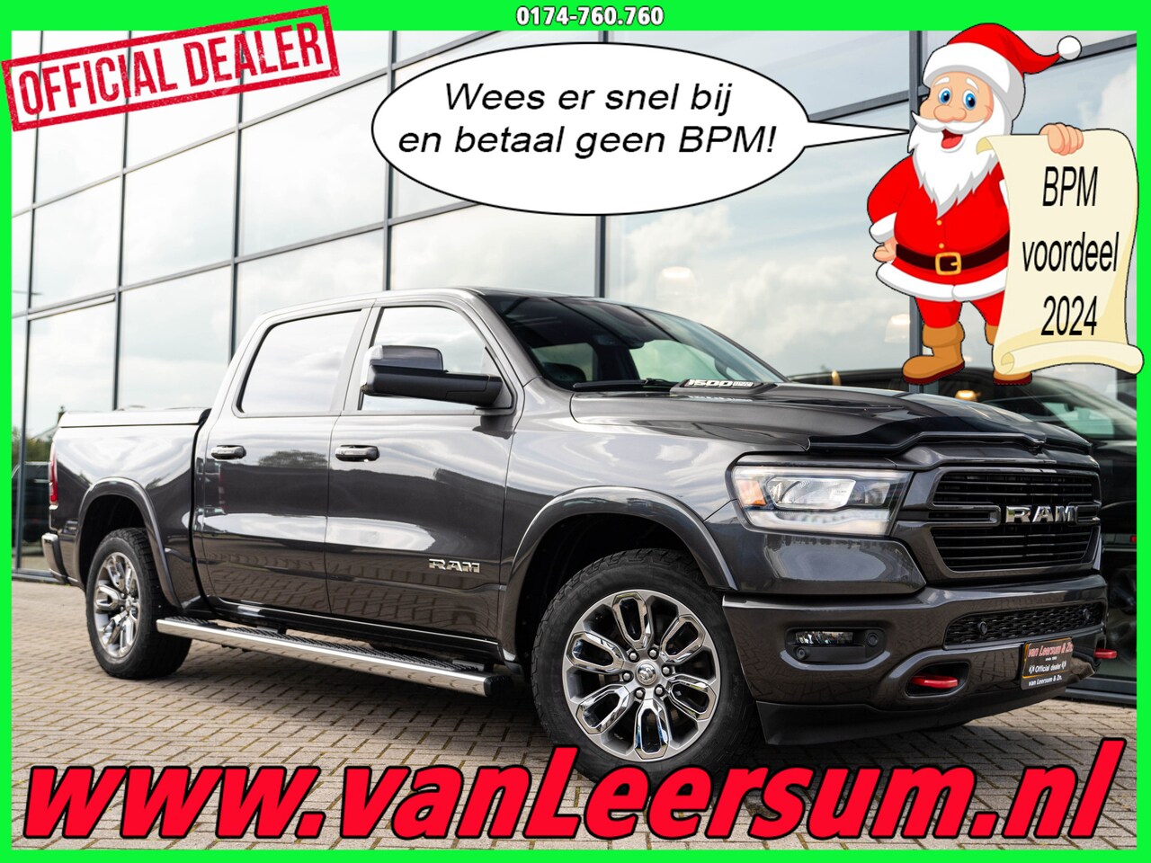 Dodge Ram 1500 - Laramie | Pano | H&K | Alarm klasse III | Uitlaatklep - AutoWereld.nl