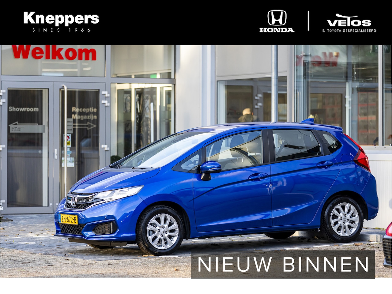 Honda Jazz - 1.3 i-VTEC Comfort Navigatie, Parkeersensoren, Voorstoelen verwarmd ,  All-in Rijklaarprij - AutoWereld.nl