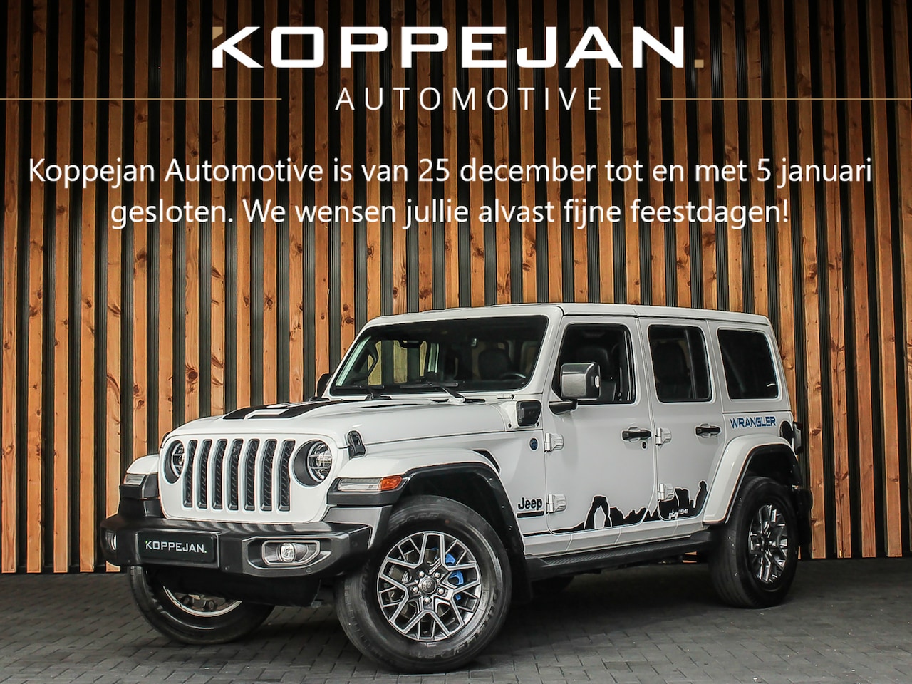 Jeep Wrangler Unlimited - 4xe 380 80th Anniversary Hybrid 380PK Automaat | ADAPTIVE CRUISE | STOELVERWARMING | STUUR - AutoWereld.nl