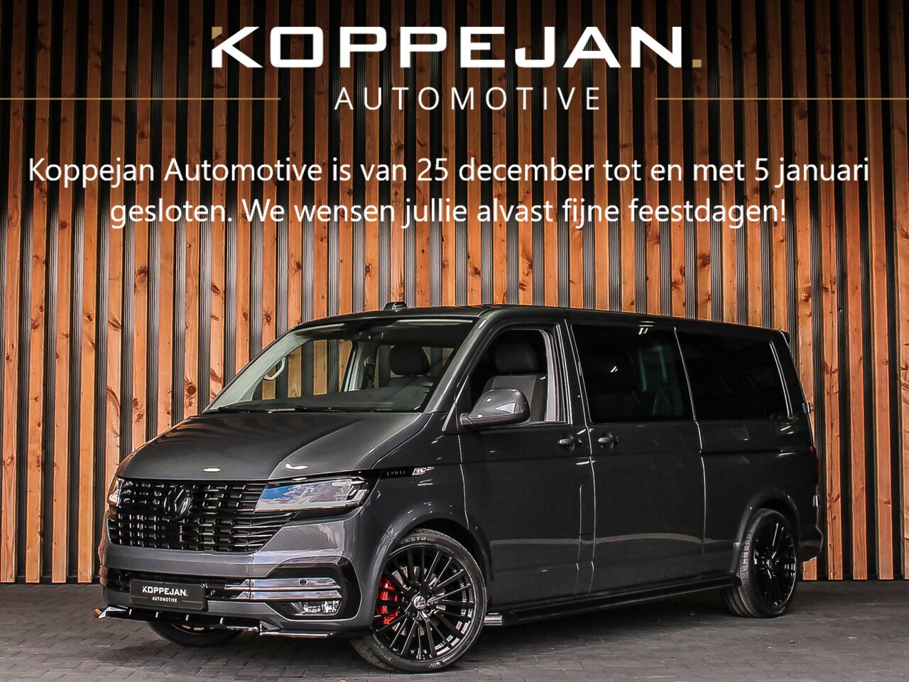 Volkswagen Transporter - 2.0 TDI 204PK DSG Bulli Dubbele Cabine | 2X SCHUIFDEUR MET SLUITHULP | ACC | STOELVERWARMI - AutoWereld.nl