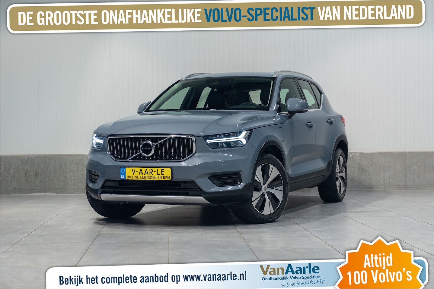 Volvo XC40 - T4 Aut. Plug-In Hybrid Inscription Standkachel Leder Stoelverwarming 211pk - AutoWereld.nl