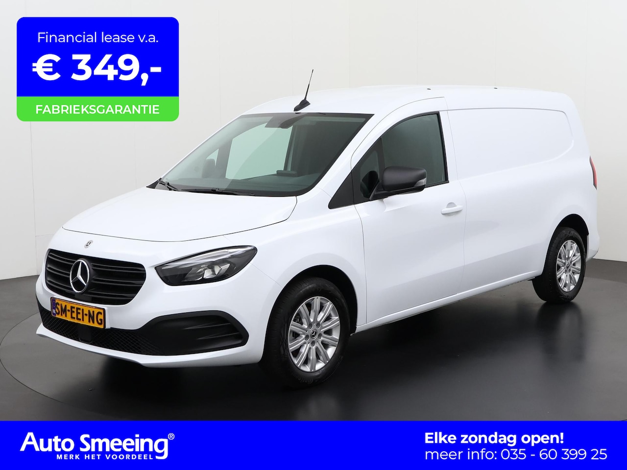 Mercedes-Benz Citan - 112 CDI L2 Edition 116PK Automaat | Trekhaak | Schuifdeur | Camera | Navigatie | Zondag Op - AutoWereld.nl