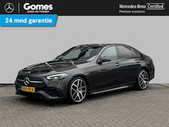 Mercedes-Benz C-klasse - 180 AMG Line | Premium Pakket | Nightpakket | Winterpakket | Nappa Leder Bruin | Panoramad