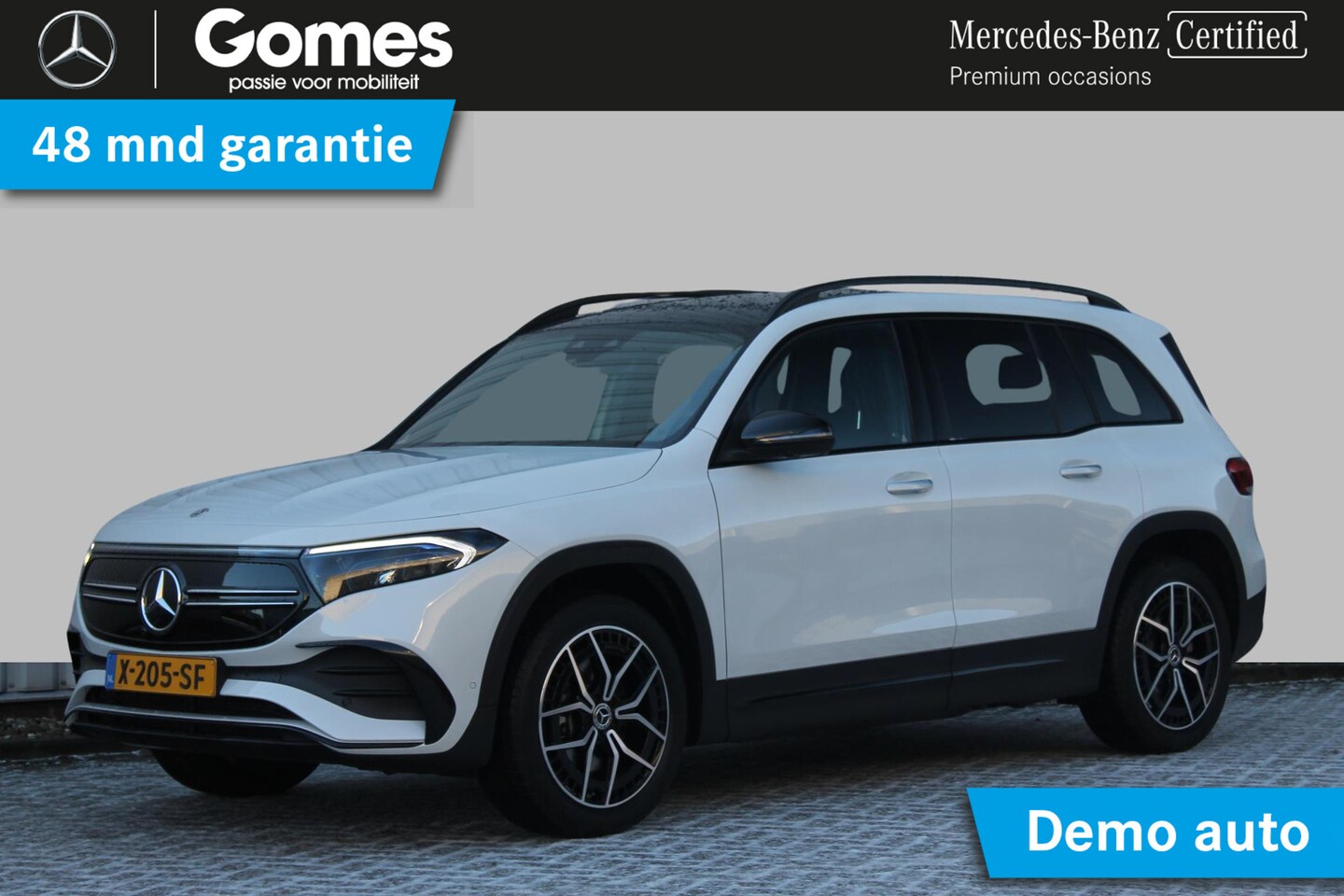 Mercedes-Benz EQB - 250+ 71kWh | Panoramadak AMG-styling | extra getint glas | Parkeerpakket met 360°-camera | - AutoWereld.nl