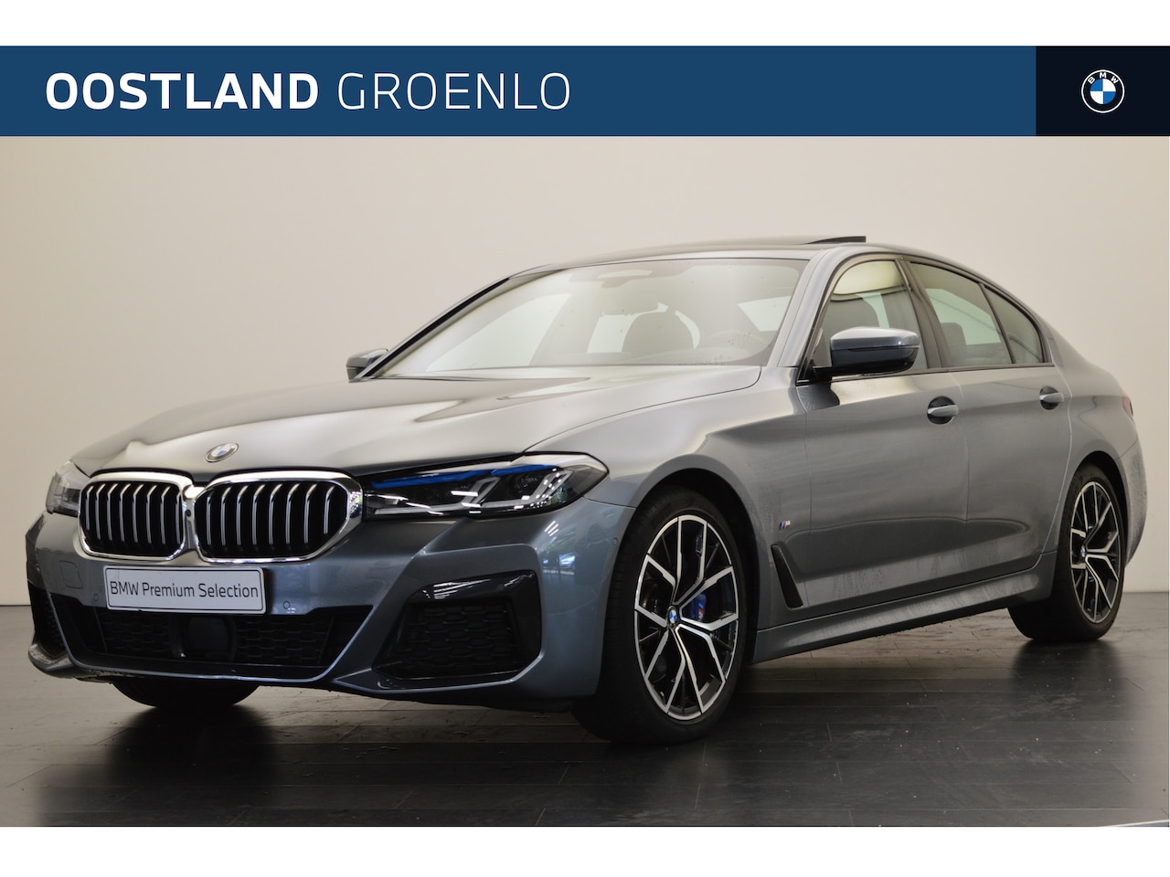 BMW 5-serie - 530i High Executive M Sport Automaat / Schuif-kanteldak / Laserlicht / Parking Assistant P - AutoWereld.nl