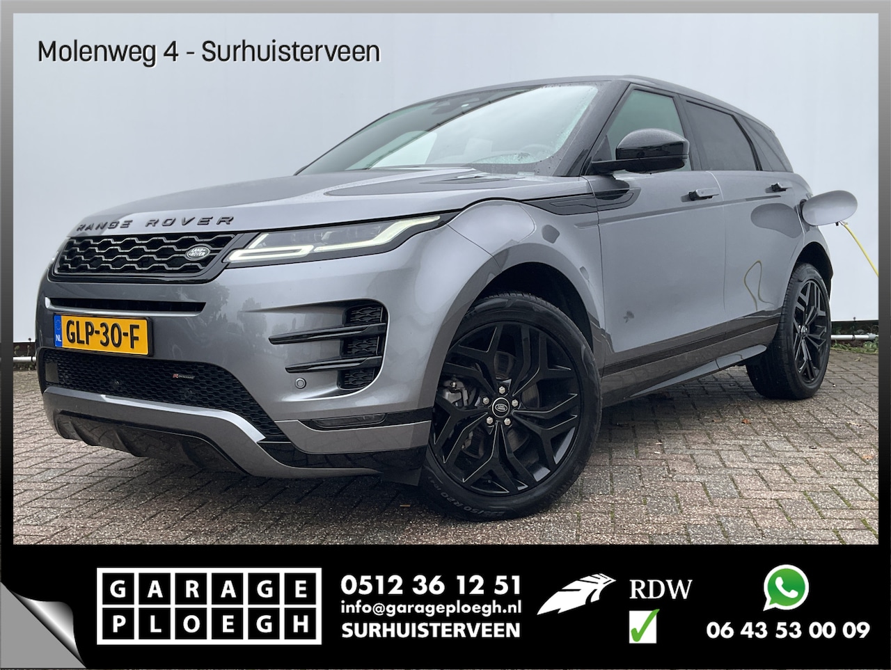 Land Rover Range Rover Evoque - 1.5 P300e AWD PHEV R-Dynamic Pano Virtual Trekhaak elctr. Plug-in - AutoWereld.nl