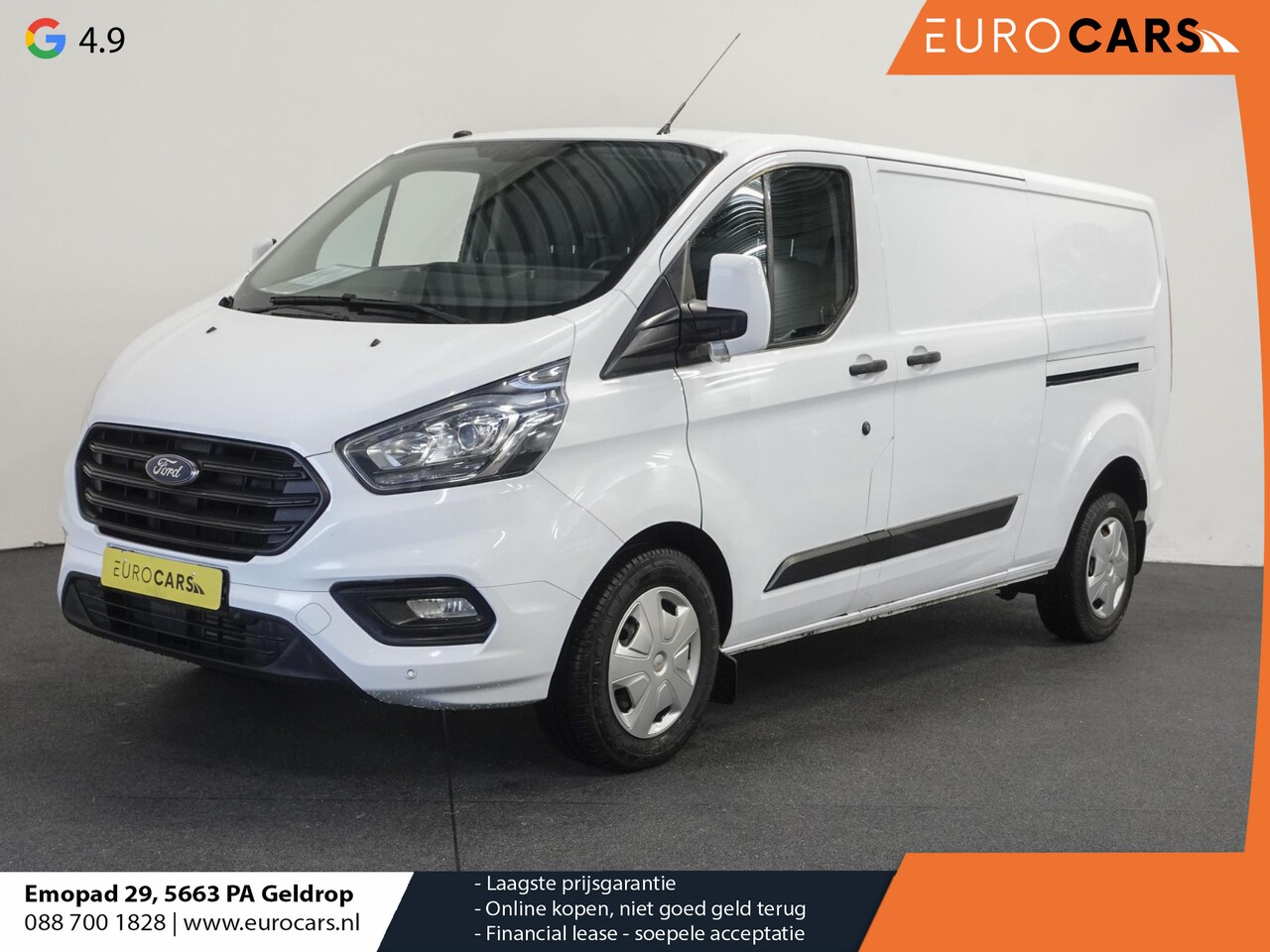 Ford Transit Custom - 130pk Automaat L2H1 Trend 2x schuifdeur Airco Navigatie Cruisecontrol Parkeersensoren - AutoWereld.nl