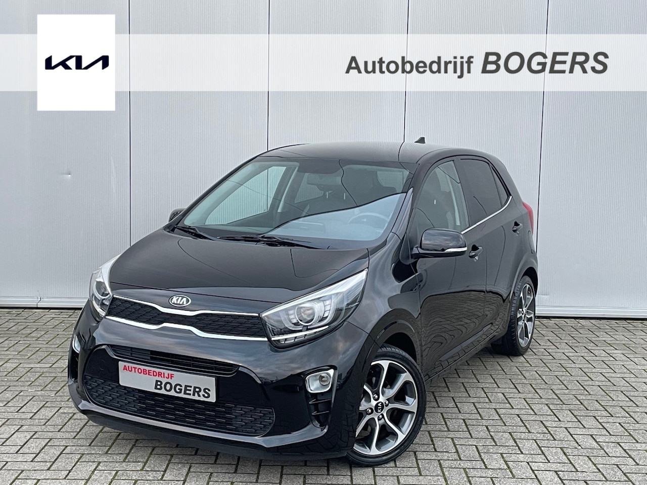 Kia Picanto - 1.0 CVVT Design Edition Navigatie, Climate Control, Cruise Control, 16"Lm , Achteruitrijca - AutoWereld.nl