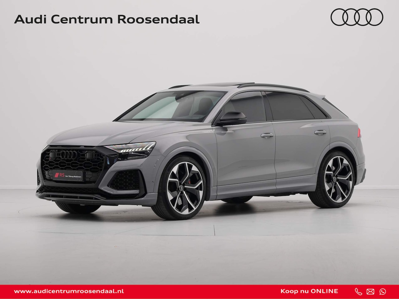 Audi RSQ8 - RSQ8 4.0 V8 TFSI quattro 441 kW/600 pk Panodak, B&O, 23 inch, stoelventelatie, vierwielstu - AutoWereld.nl