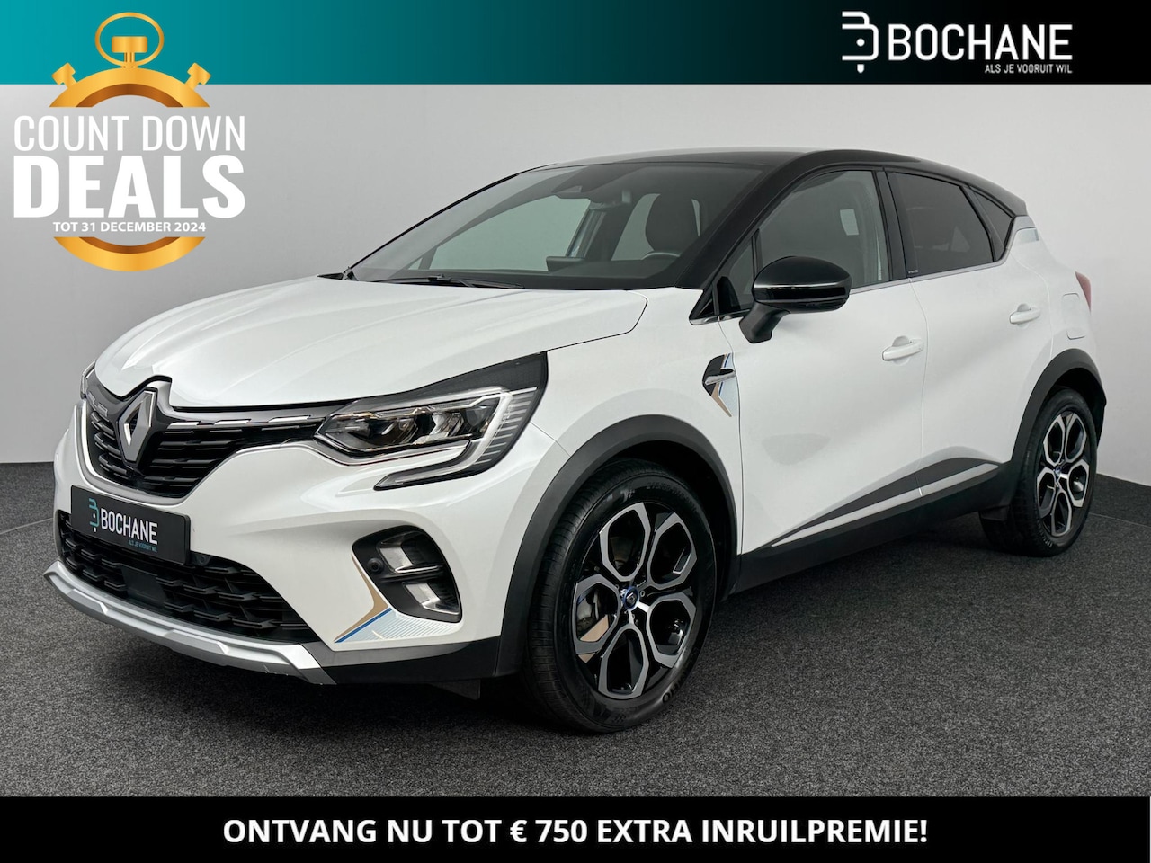 Renault Captur - 1.6 E-Tech Plug-in Hybrid 160 Serie Limitée E-TECH | Trekhaak | Navi | Clima | Cruise | PD - AutoWereld.nl