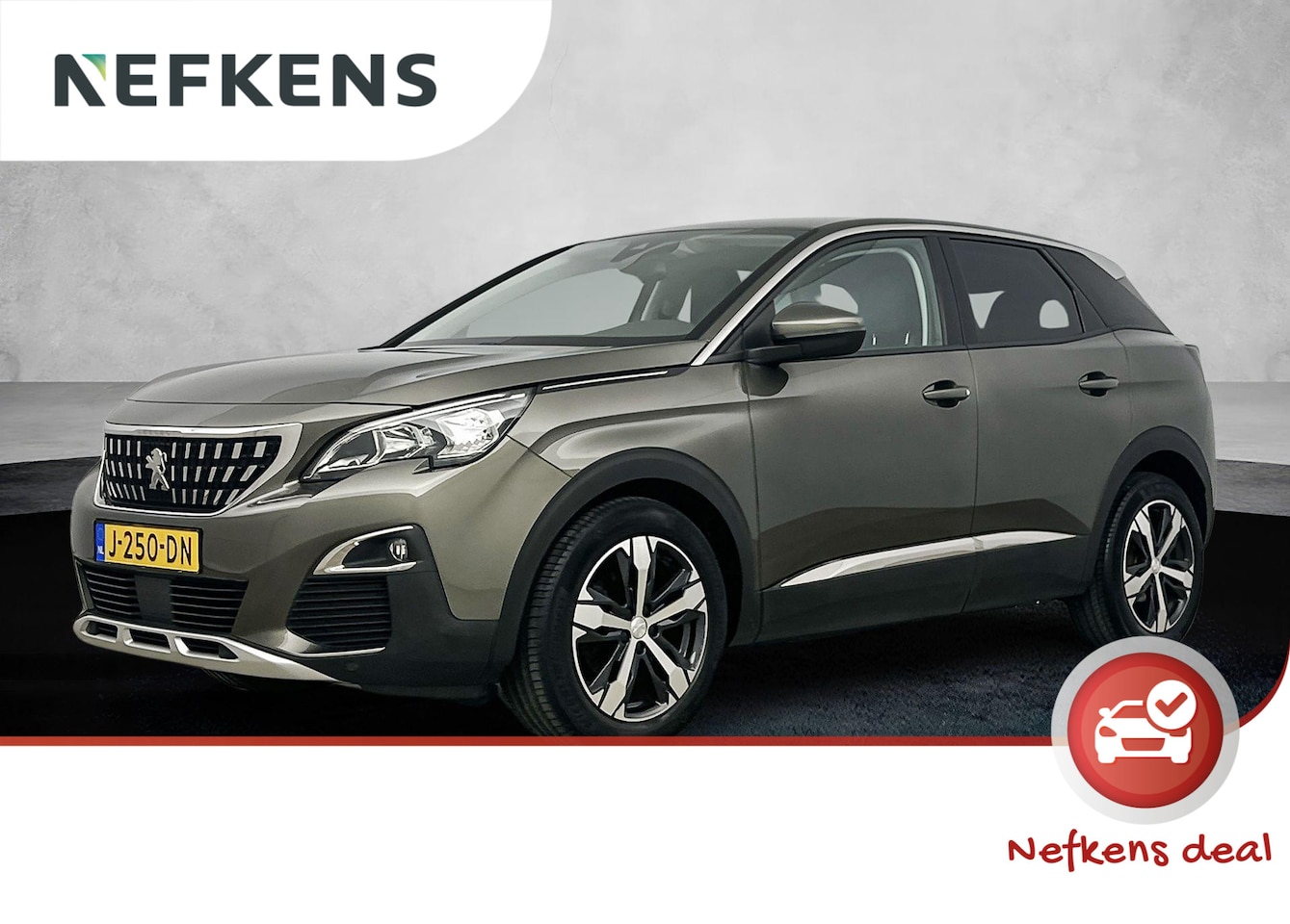 Peugeot 3008 - 1.2 PureTech Allure Stoelverwarming, Half Lederen interieur, - AutoWereld.nl