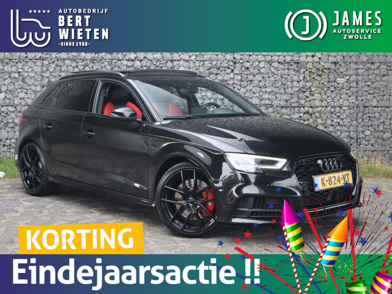 Audi S3 - Sportback 2.0 TFSI S3 Quatro | Panorama dak | Digitaal Dashboard | Sportin - AutoWereld.nl