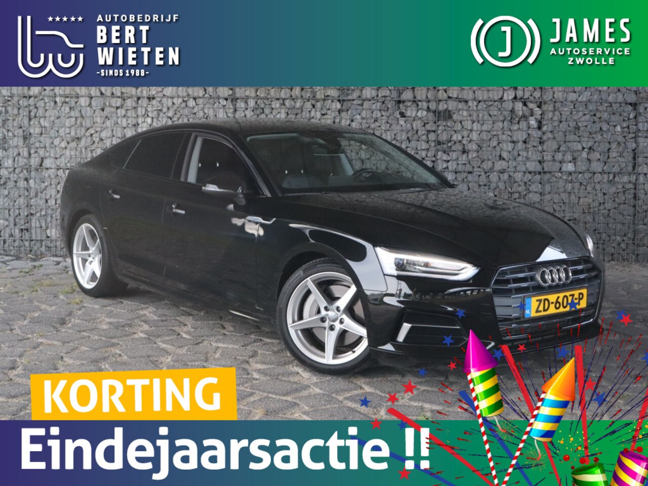 Audi A5 Sportback - 45 TFSI 245PK Sport | Geen Import | Leer | Navi | LED - AutoWereld.nl