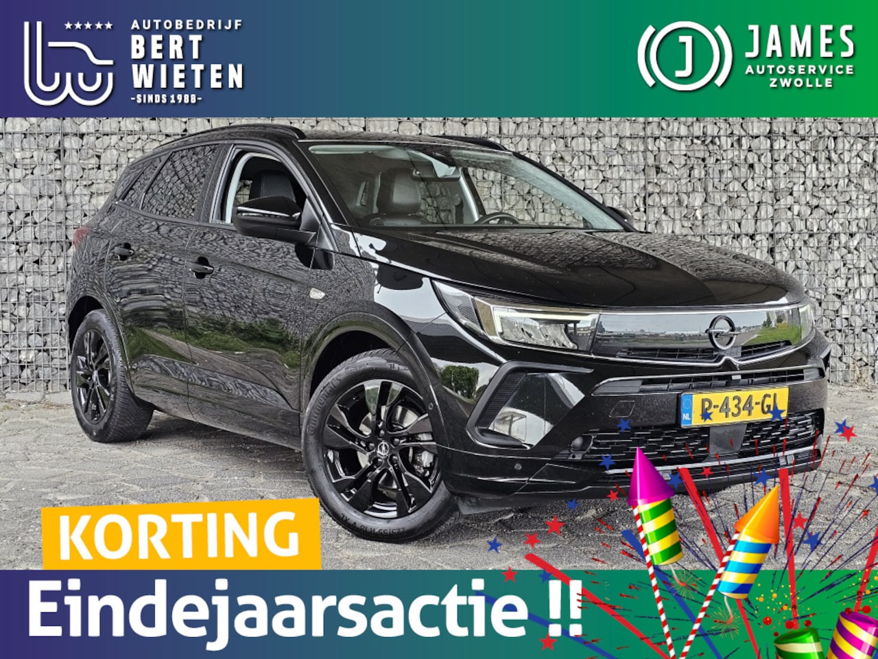 Opel Grandland - 1.2 Turbo GS Line | Geen import | Trekhaak | Black Pack - AutoWereld.nl