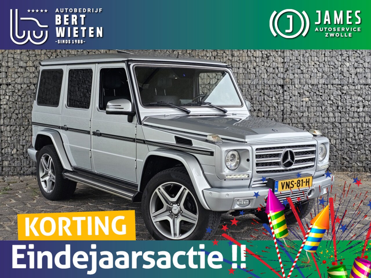 Mercedes-Benz G-klasse - 350 BLUETEC G-Klasse | Grijs kenteken | Trekhaak | Schuifdak | Met compleet - AutoWereld.nl