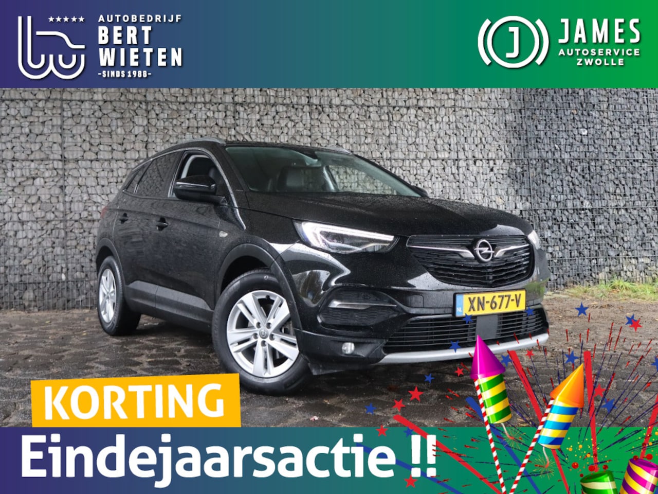 Opel Grandland X - 1.2 Turbo Bns Exec. I Geen Import I Parkeersensoren I Navigatie - AutoWereld.nl