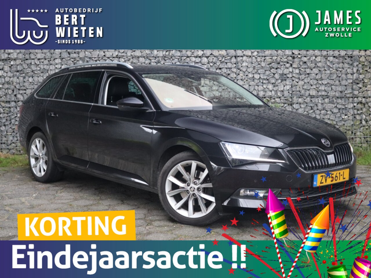 Skoda Superb Combi - 1.5 TSI | Geen import | Trekhaak | Navi | Cruise - AutoWereld.nl