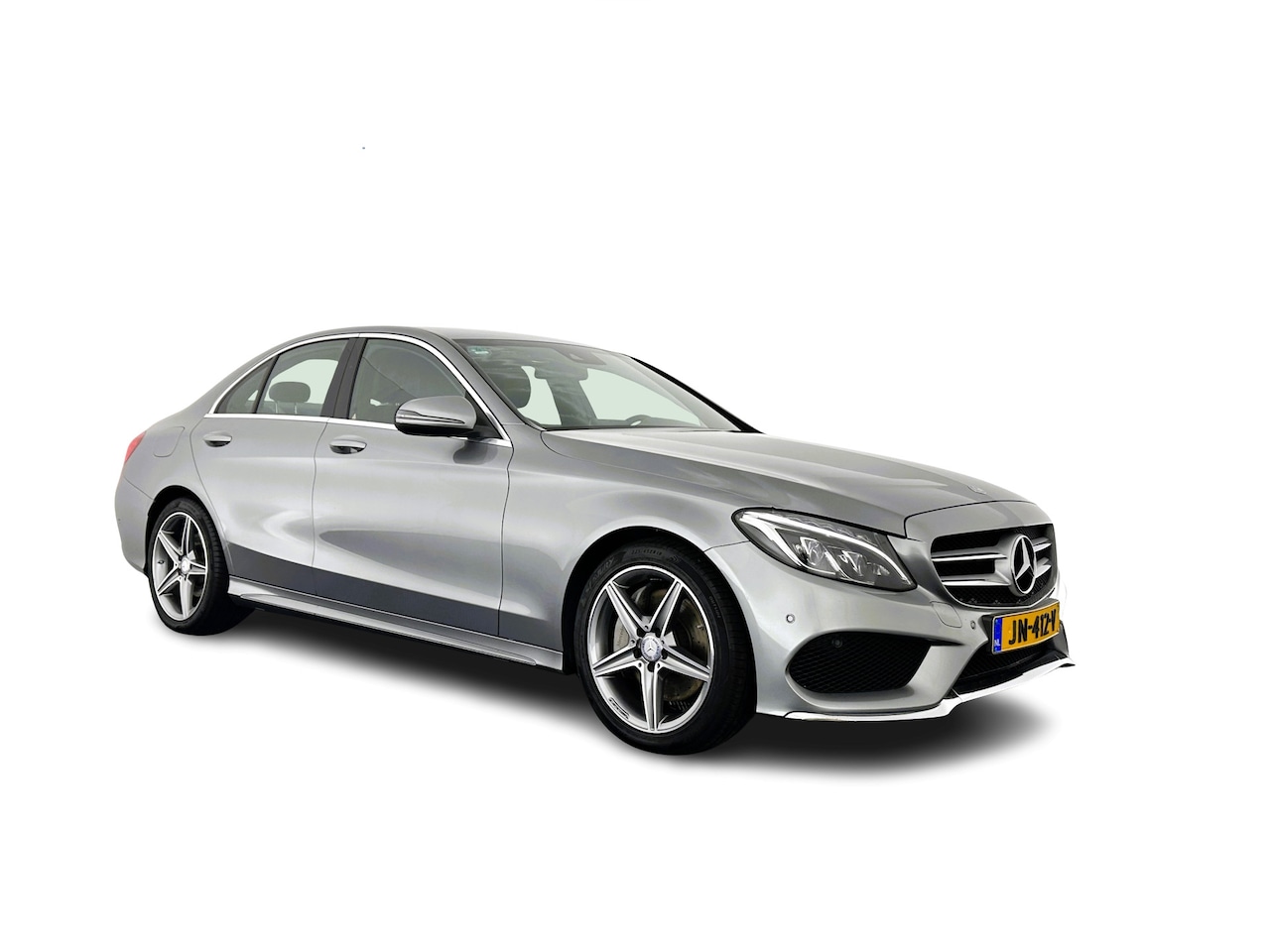 Mercedes-Benz C-klasse - 300 CDI HYBRID Lease Edition Aut. *FULL-LED | VOLLEDER | NAVI-FULLMAP | SPORT-SEATS | CAME - AutoWereld.nl