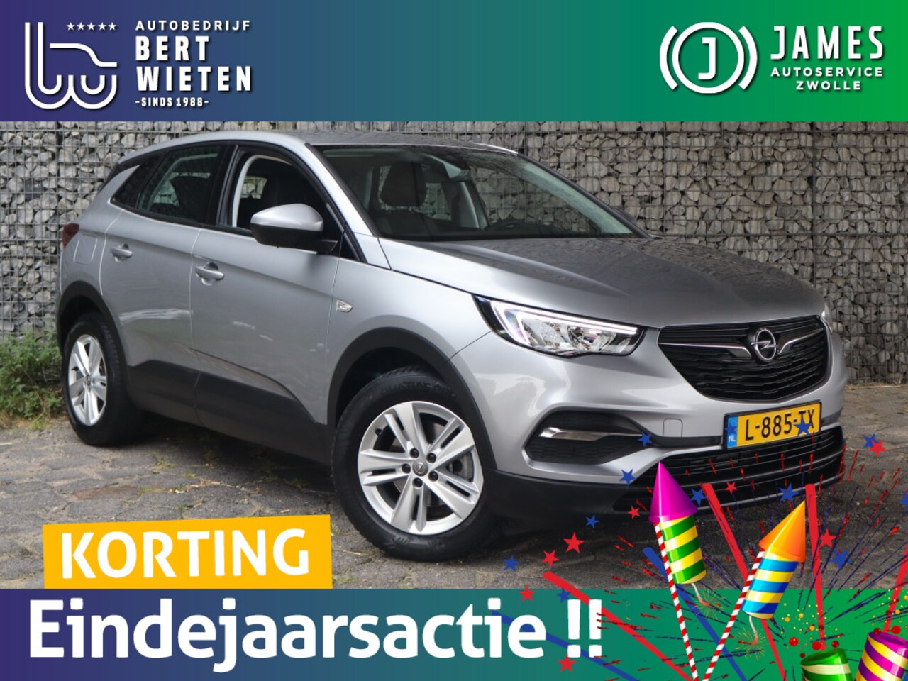 Opel Grandland X - 1.2 Turbo Edition | Geen Import | Parkeersensoren | Elektrisch p - AutoWereld.nl