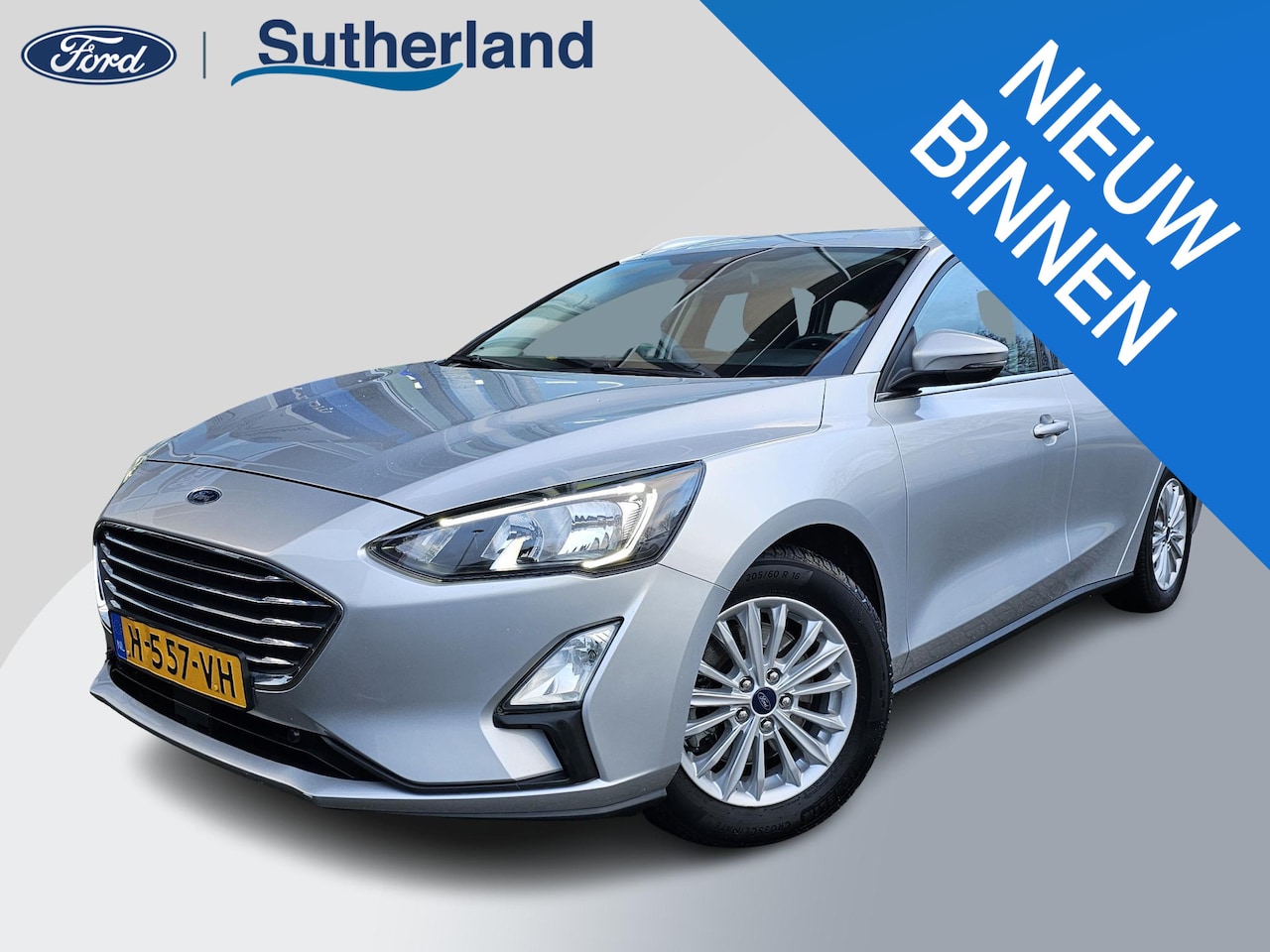 Ford Focus Wagon - 1.0 EcoBoost 125 PK Titanium Business 125pk | Winterpack | Navigatie | Cruise control | Re - AutoWereld.nl