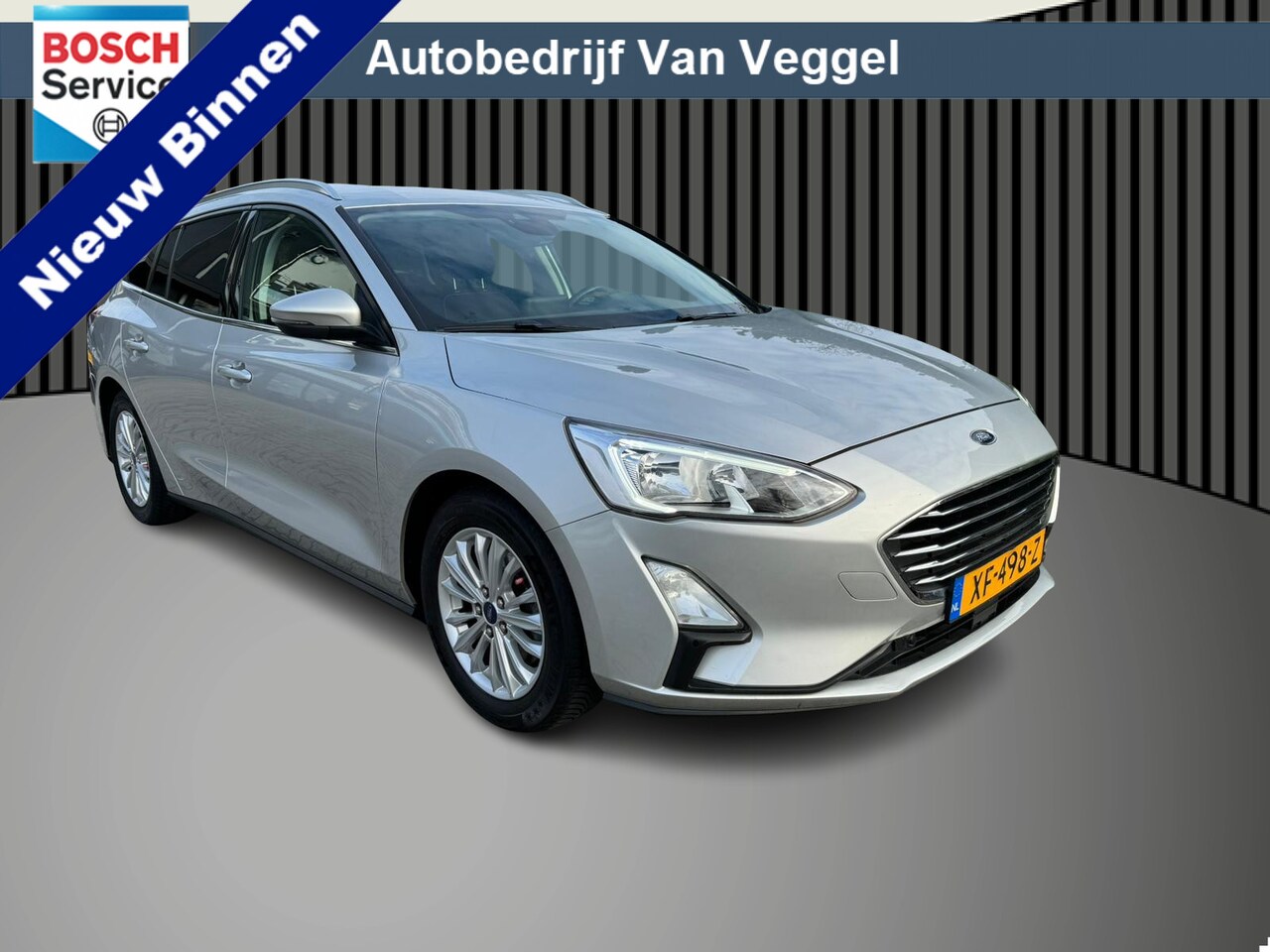 Ford Focus Wagon - 1.0 EcoBoost Titanium Business cruise, navi, stoel/stuur verwarm - AutoWereld.nl