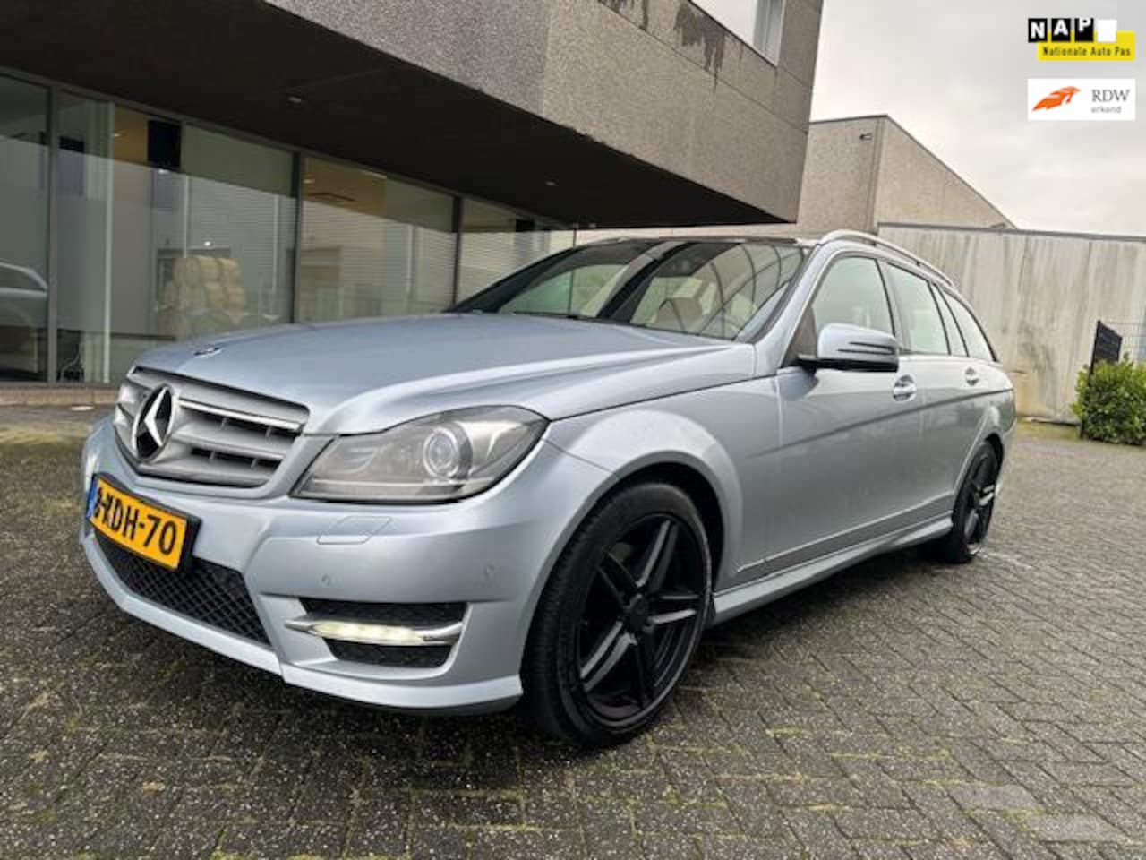 Mercedes-Benz C-klasse Estate - 180 Prestige Avantgarde CLIMAT AUTOMAAT BJ 3-2013 APK 12-2025 - AutoWereld.nl