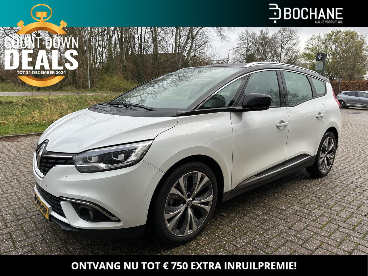 Renault Grand Scénic - 1.3 TCe 140 Intens 7p. | Navi 8,7" | Clima | Cruise | LM velgen 20" | PDC V+A + Camera | A - AutoWereld.nl