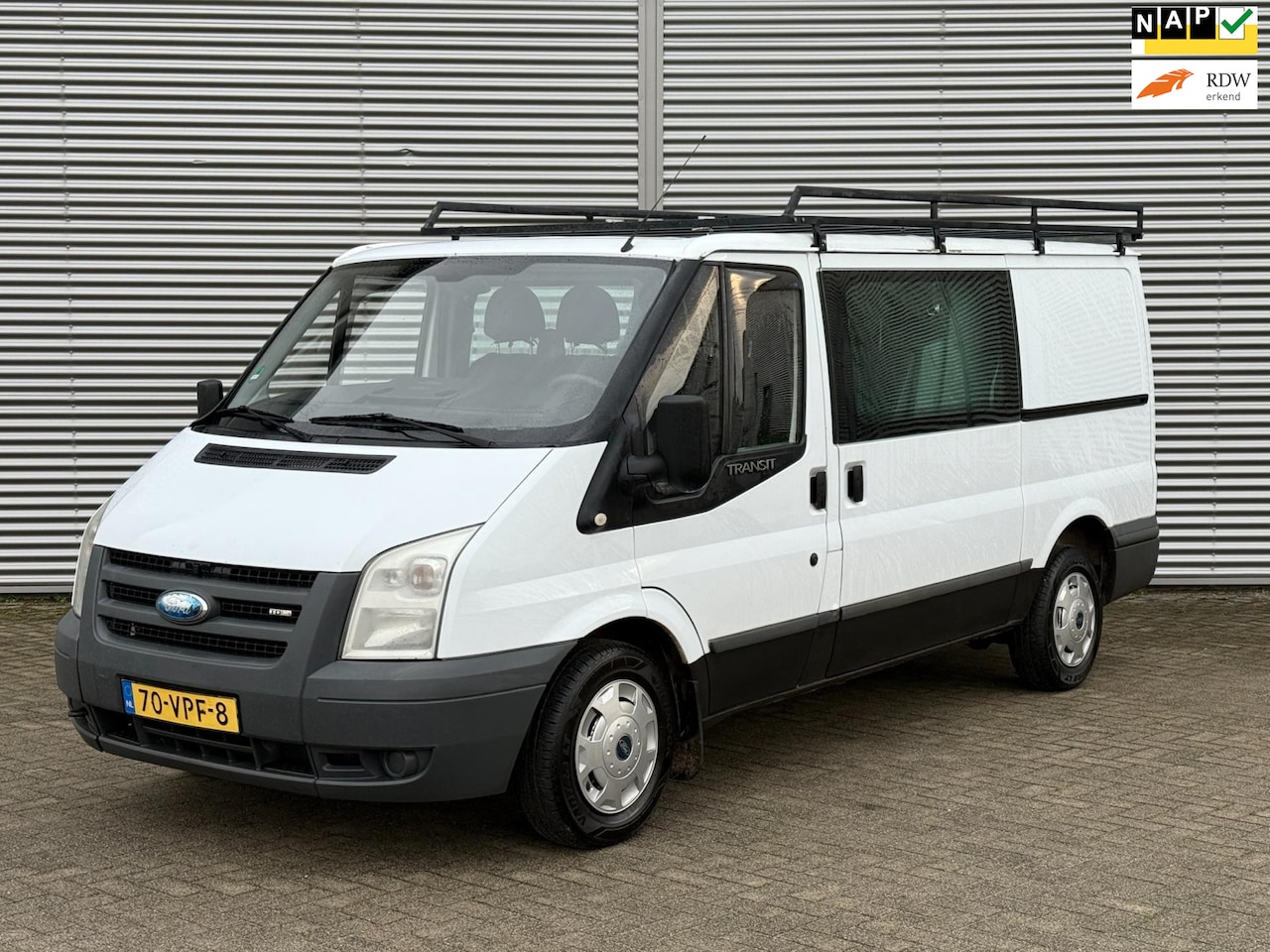 Ford Transit - 2.2 TDCI L2 Dubbelcabine 2x schuif/ trekhaak/ elek. pakket - AutoWereld.nl