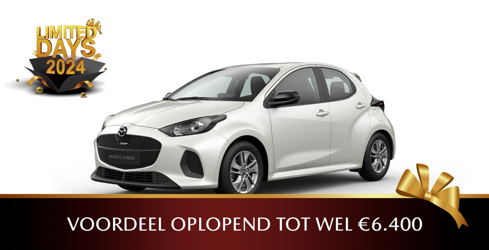 Mazda 2 Hybrid - 1.5 Centre-line € 3.000,- VOORRAADKORTING - AutoWereld.nl