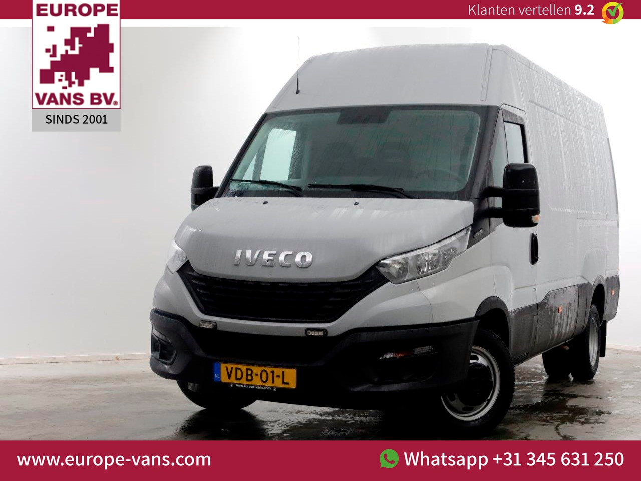 Iveco Daily - 35C16 160pk L2H2 Dubbel Lucht Trekhaak 3500kg 10-2019 - AutoWereld.nl