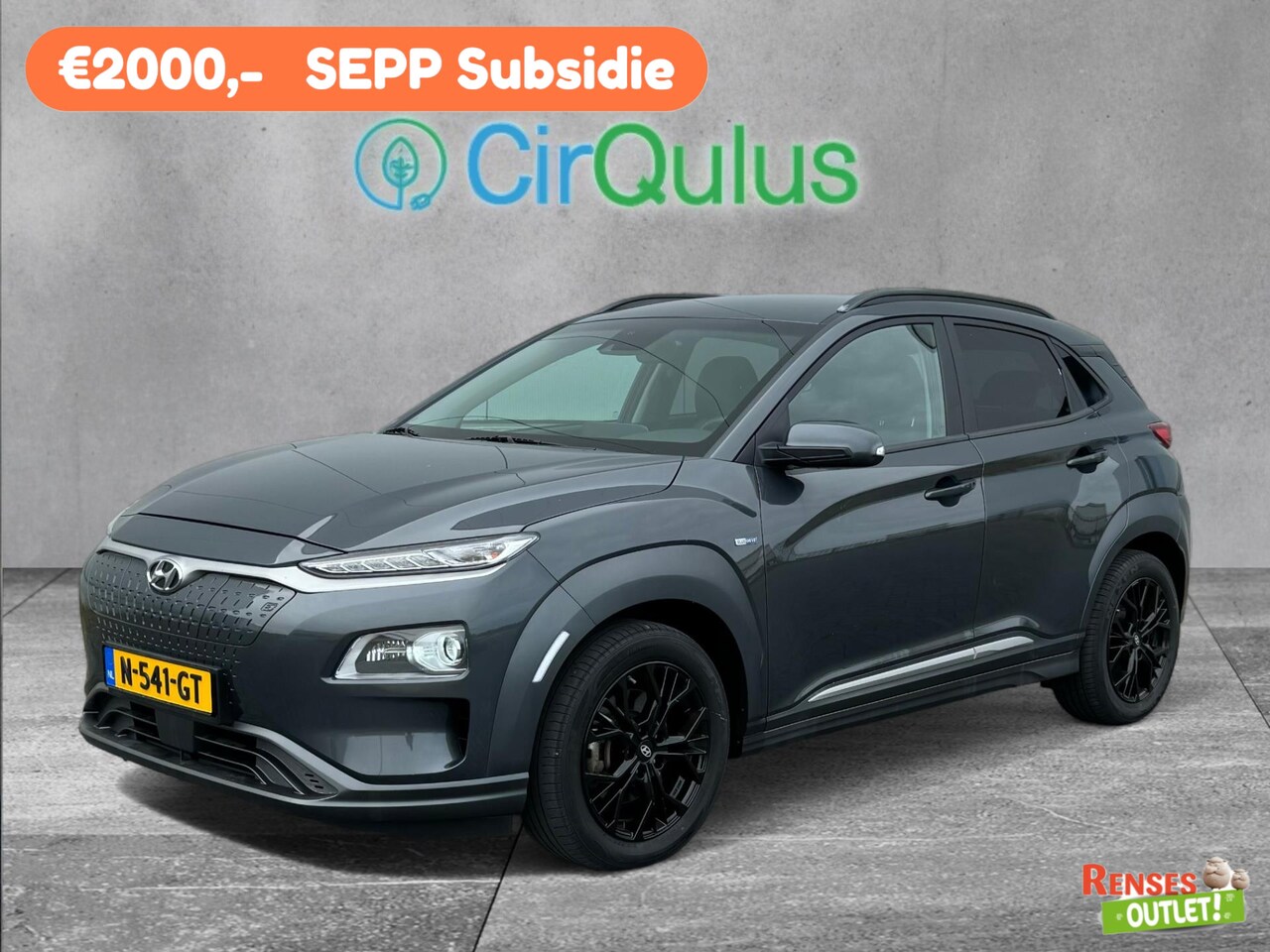 Hyundai Kona Electric - EV Fashion 39 kWh - Adaptive Cruise Control - 19" (17.880,- na Subsidie) - AutoWereld.nl