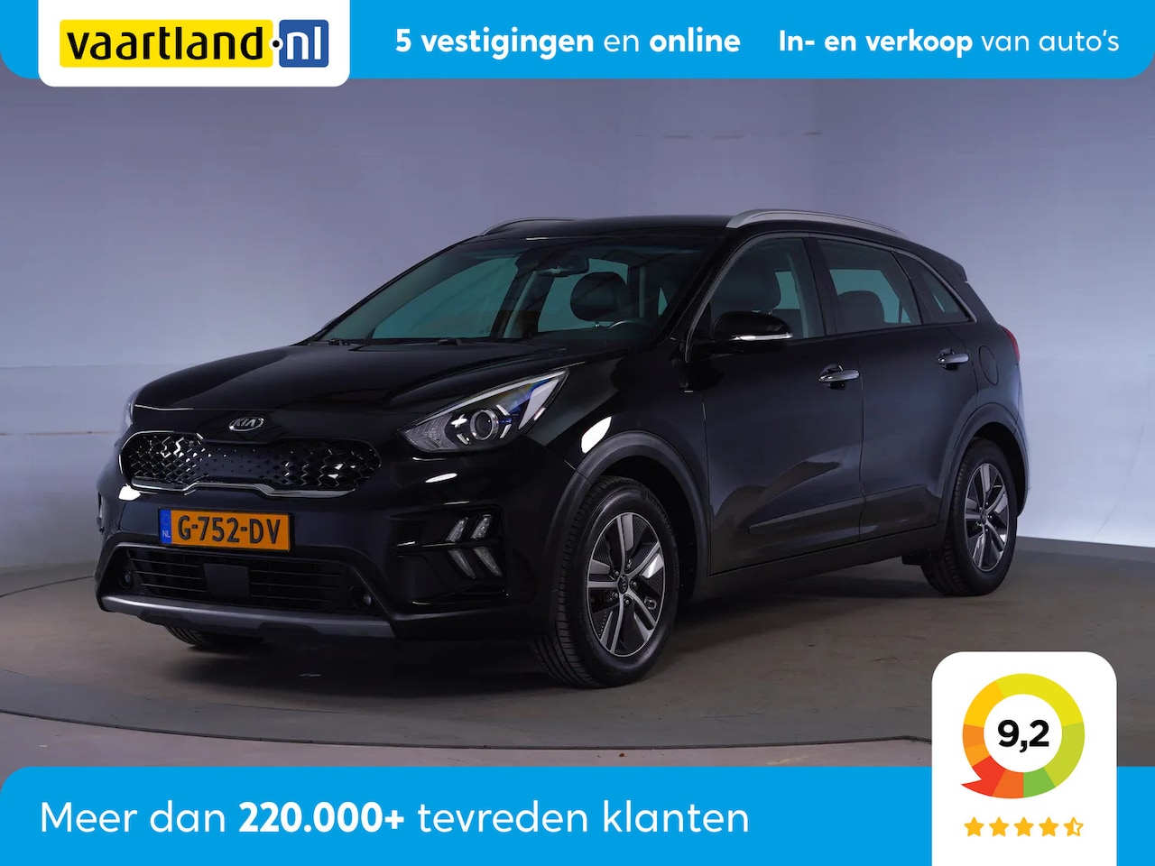 Kia Niro - 1.6 GDi Hybrid DynamicLine [ Nav Camera Apple carplay/Android ] - AutoWereld.nl