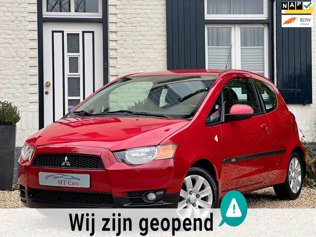 Mitsubishi Colt - 1.3 Edition Two|Automaat|Cruise|130DKM!|NAP|Nette auto! - AutoWereld.nl