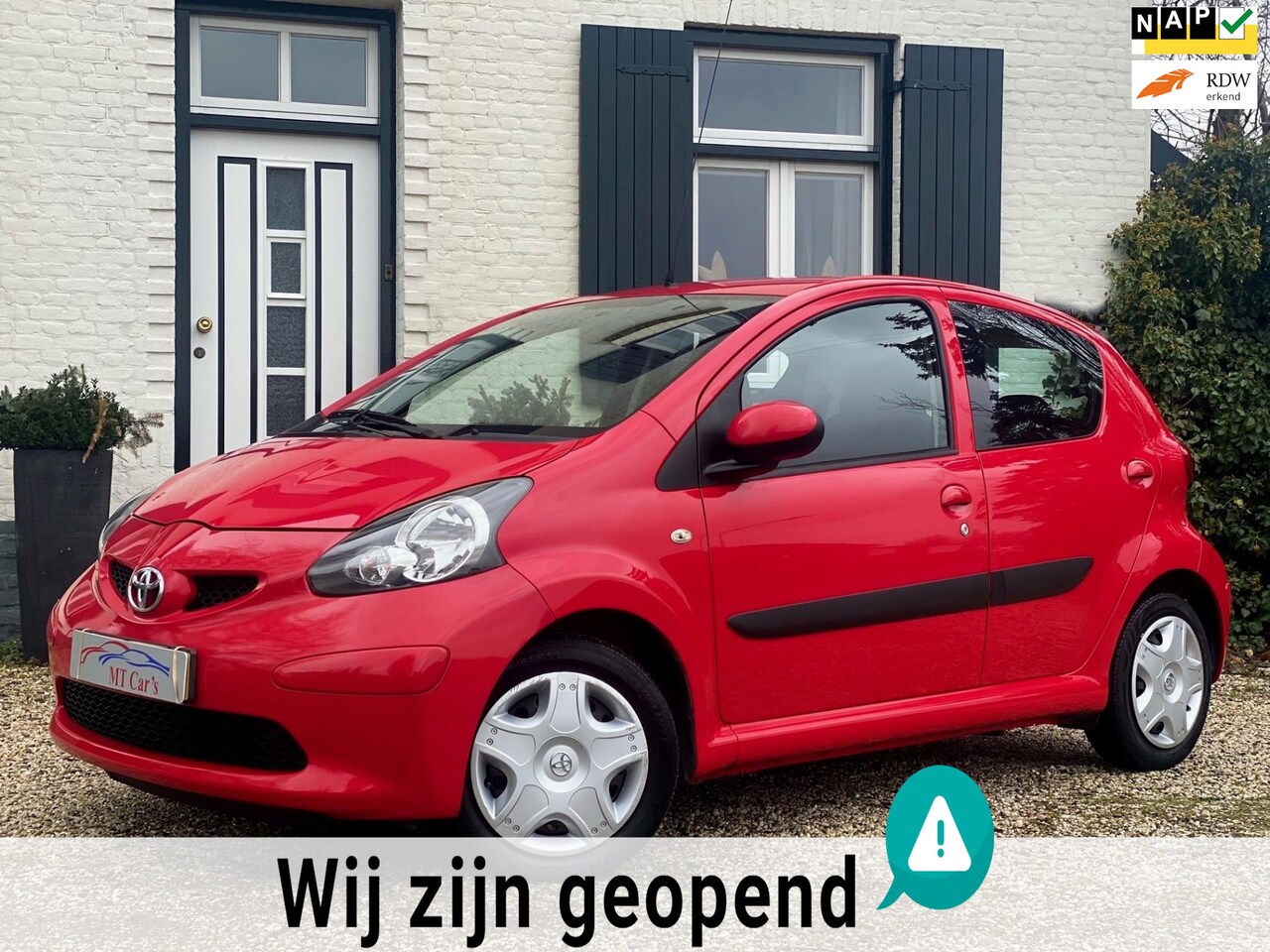 Toyota Aygo - 1.0-12V +|Elek-ramen|5DRS|NAP|Nette auto! - AutoWereld.nl